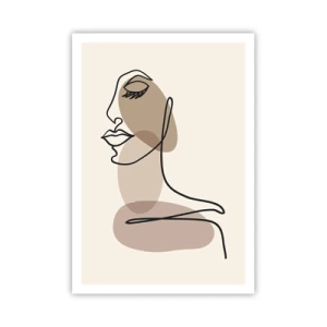 Plagát - Určitá línia krásy - 70x100 cm