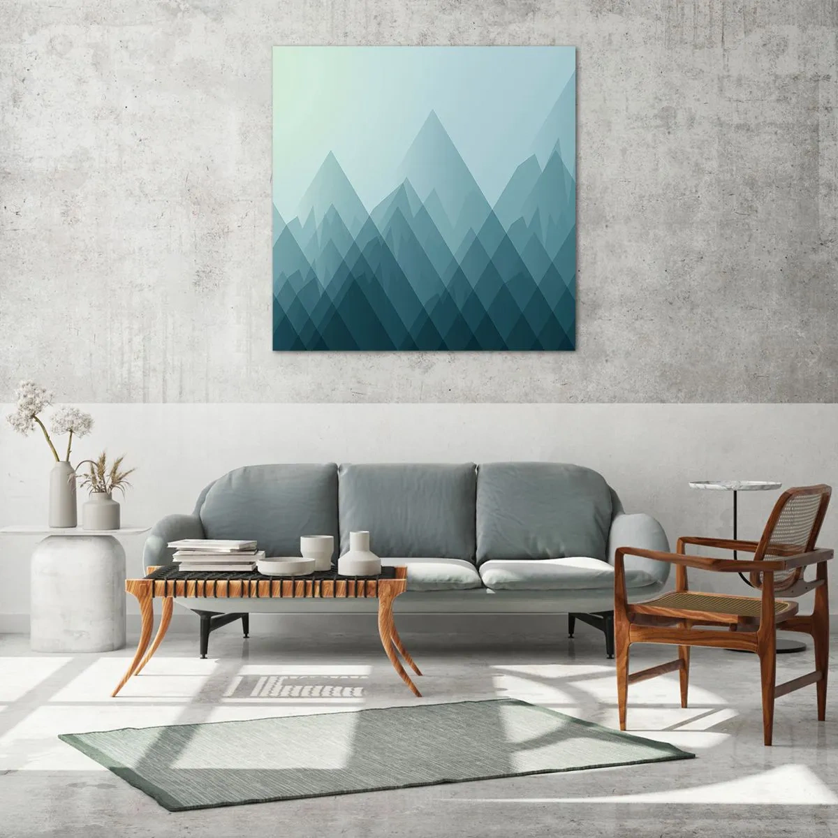 Obraz na skle - Veľká, väčšia, najväčšia - 70x70 cm