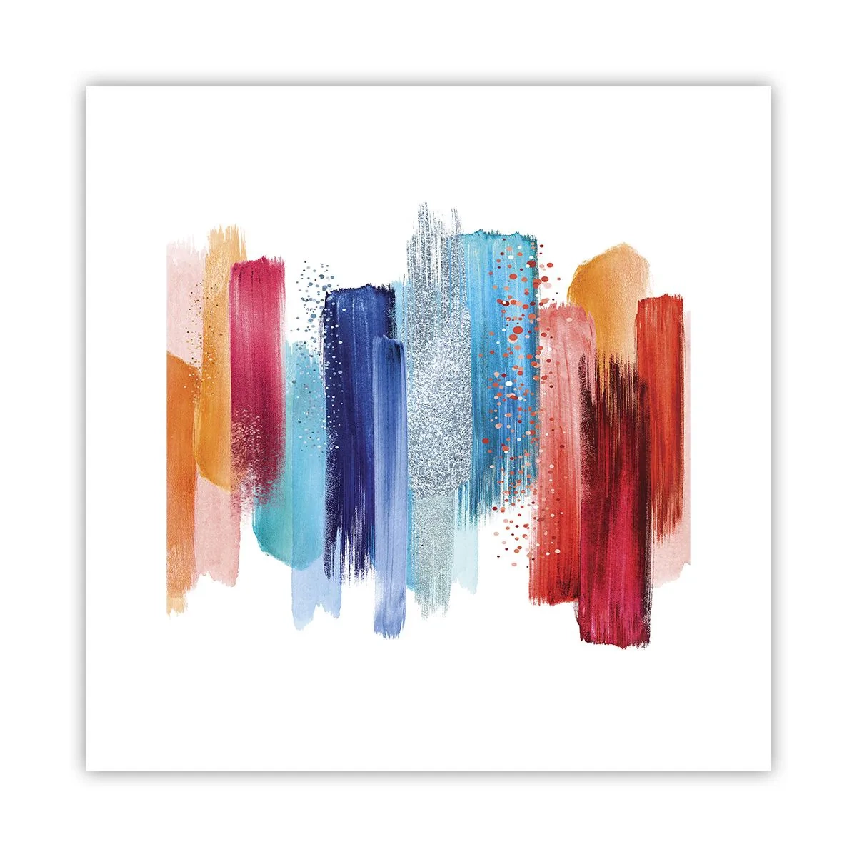 Plagát - Hore a dole - 30x30 cm