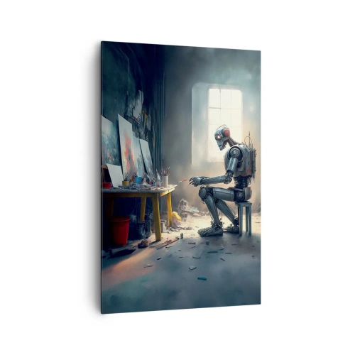 Obraz na plátne - Akt stvorenia - 80x120 cm