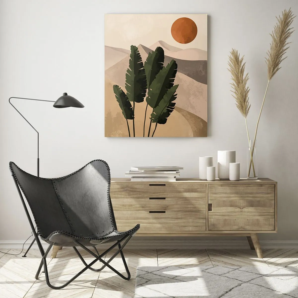 Obraz na skle - Triumf života - 50x70 cm