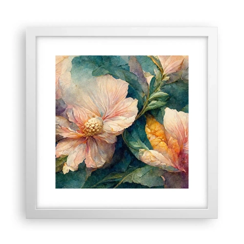 Plagát v bielom ráme - Číra subtílnosť - 30x30 cm