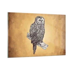 Obraz na skle - Majstrovské ornamenty múdrosti - 120x80 cm