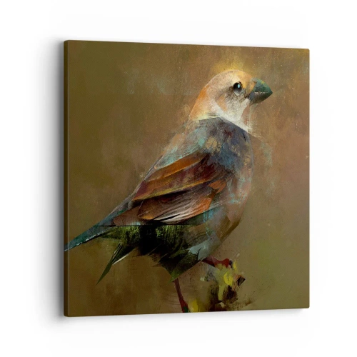 Obraz na plátne - Vrabček, maličký vtáčik - 40x40 cm