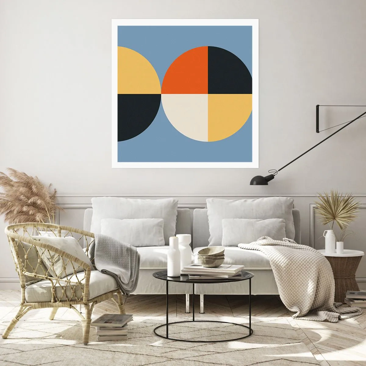 Plagát - Pozri a počítaj - 40x40 cm