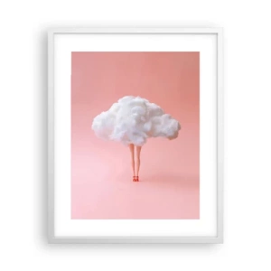 Plagát v bielom ráme - Sladký sľub - 40x50 cm