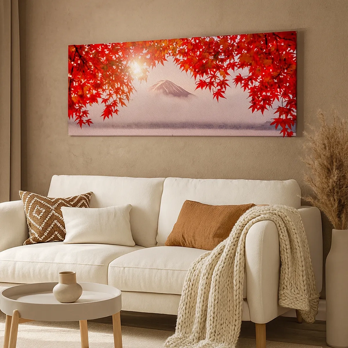 Obraz na plátne - V japonskom štýle - 30x30 cm