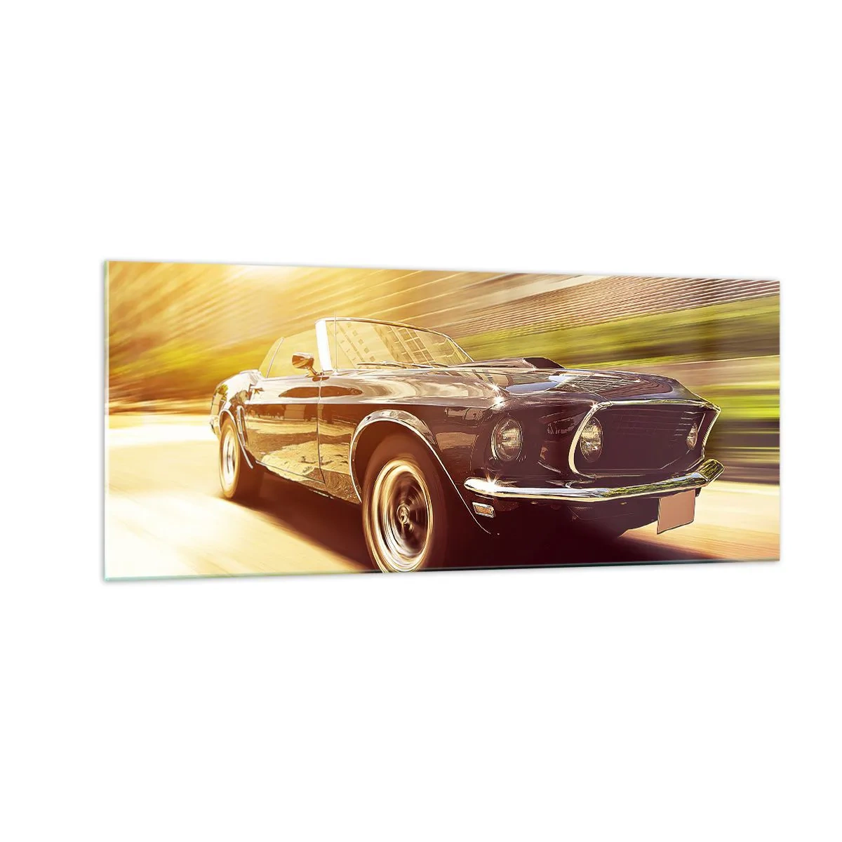 Obraz na skle - 1967 - návrat legendy - 100x40 cm