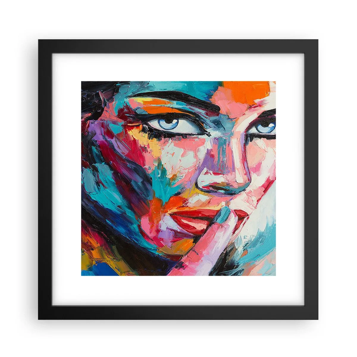 Plagát v čiernom ráme - Naše prvé tajomstvo - 30x30 cm