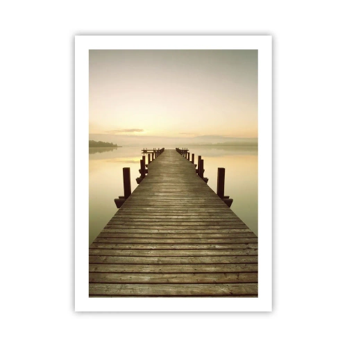 Plagát - Úsvit, svitanie, svetlo - 50x70 cm