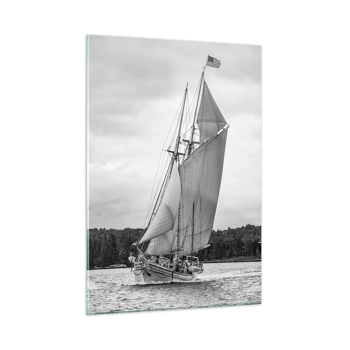 Obraz na skle - Bratia vetra - 50x70 cm