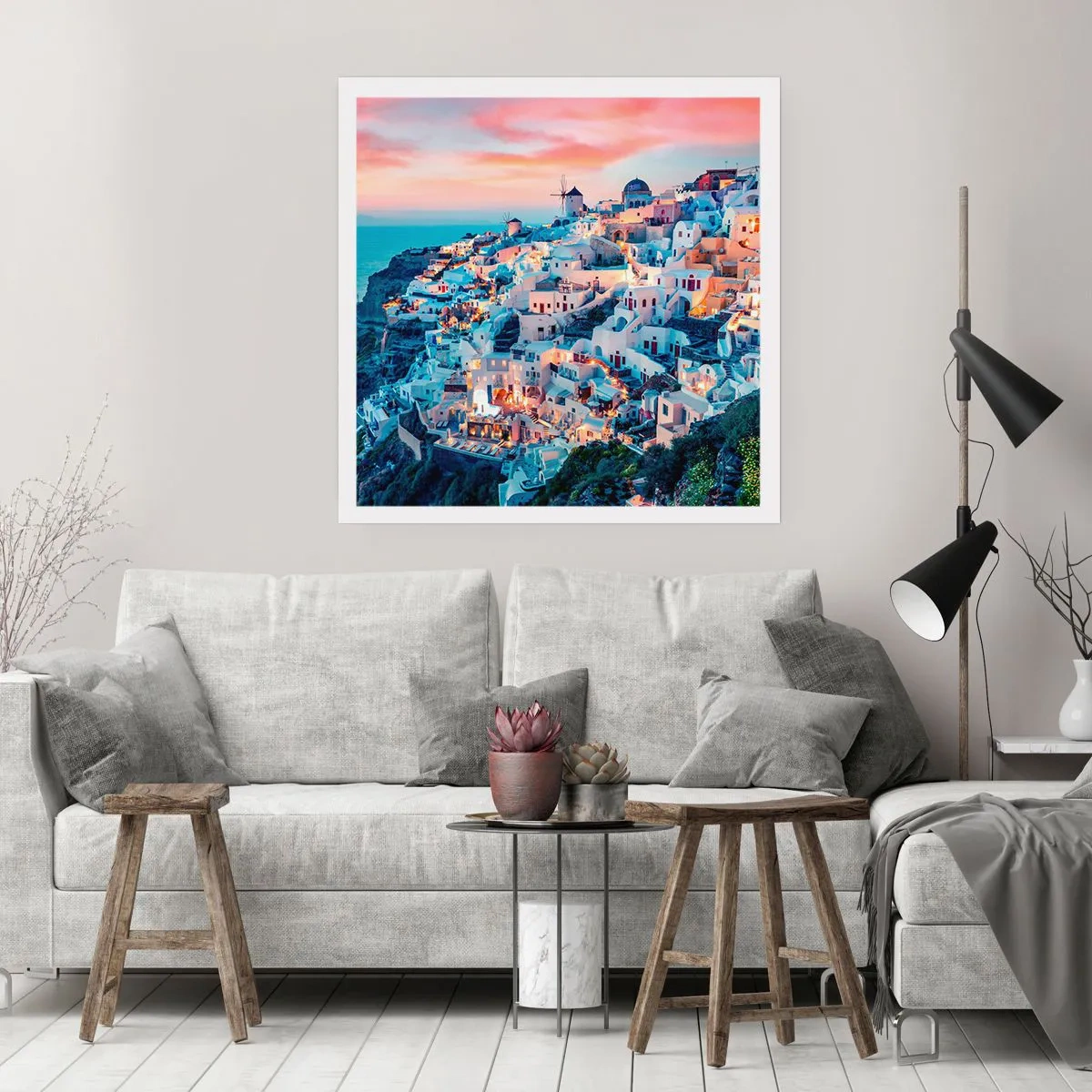 Plagát - Tvoja tučná grécka dovolenka - 50x50 cm