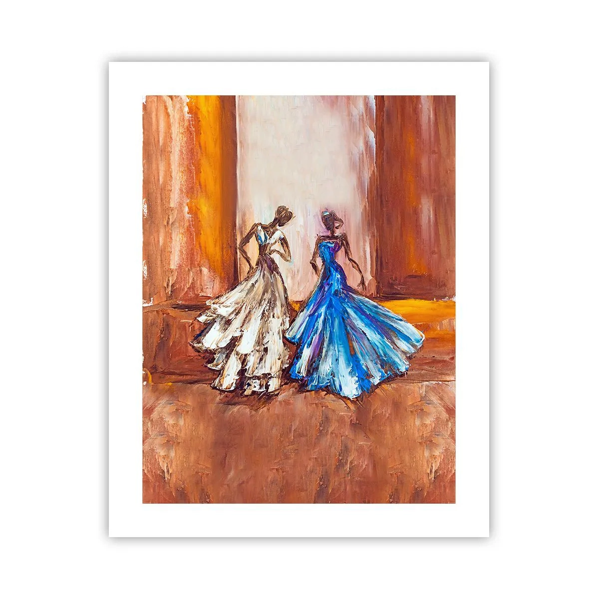 Plagát - Pôvabné duo - 40x50 cm