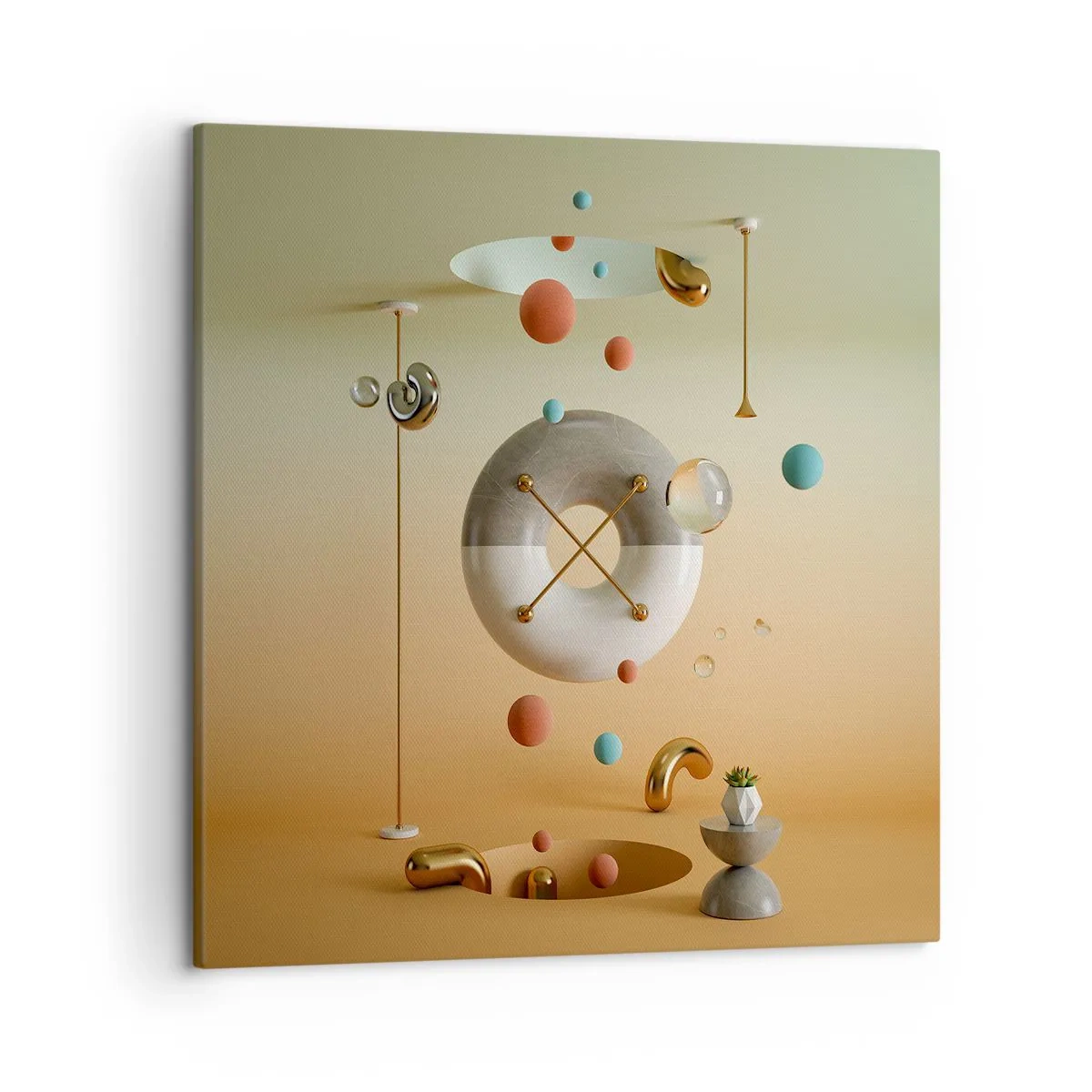 Obraz na plátne - Všetko je možné - 50x50 cm