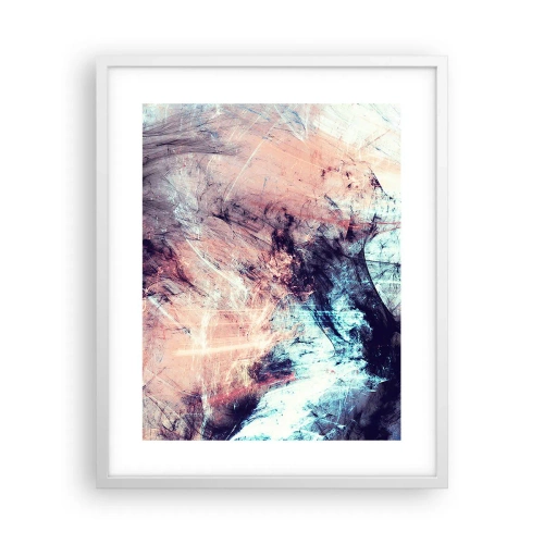 Plagát v bielom ráme - Vnímaj vietor - 40x50 cm