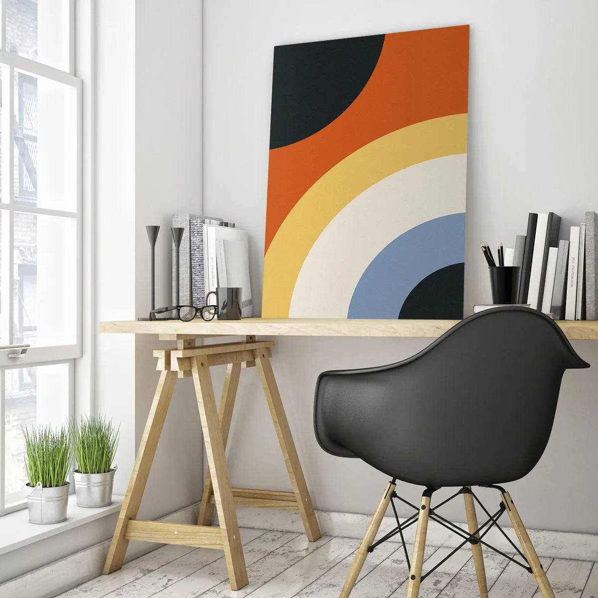 Obraz na skle - K sebe samému - 50x70 cm