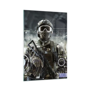 Obraz na skle - Ešte väčšia sila - 70x100 cm