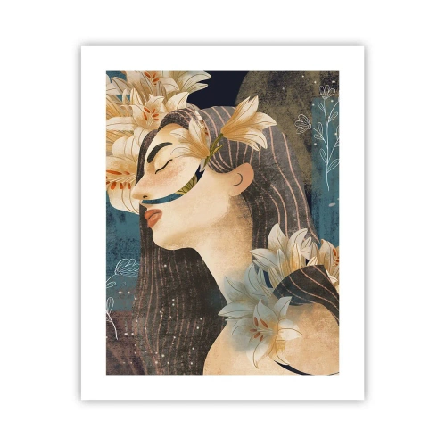 Plagát - Rozprávka o princeznej s ľaliami - 40x50 cm