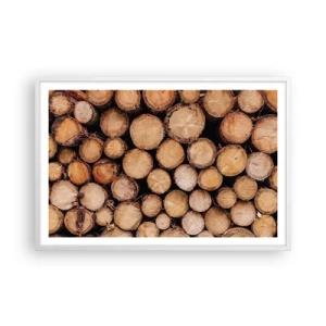 Plagát v bielom ráme - Nový začiatok - 91x61 cm