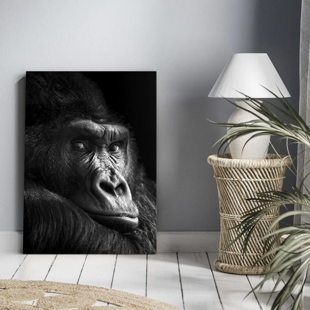 Obraz na plátne - Na čo sa tak pozeráš? - 50x70 cm