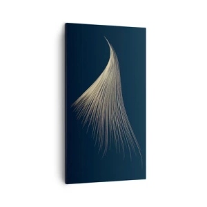 Obraz na plátne - Ako anjelské vlasy - 45x80 cm