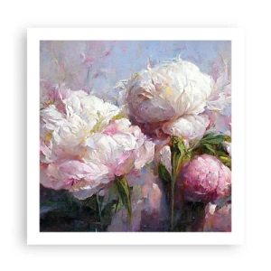Plagát - Kytica prekypujúca životom - 60x60 cm