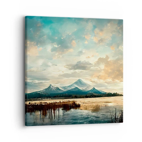 Obraz na plátne - Pod ochranou neba - 30x30 cm