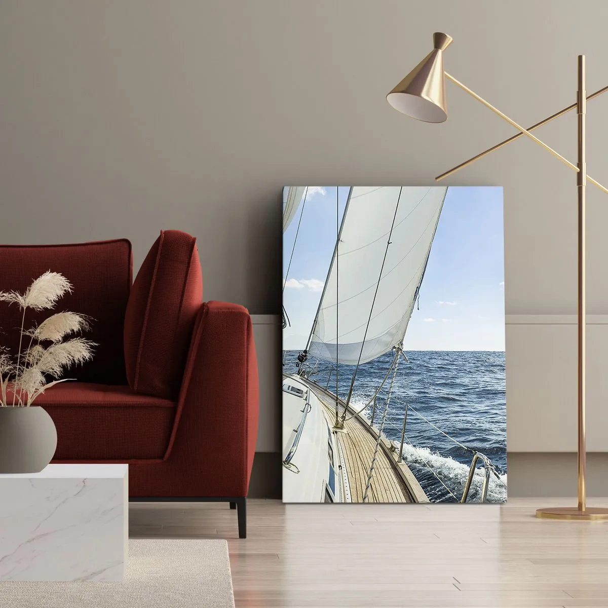 Obraz na plátne - Ahoj, dobrodružstvo - 50x70 cm
