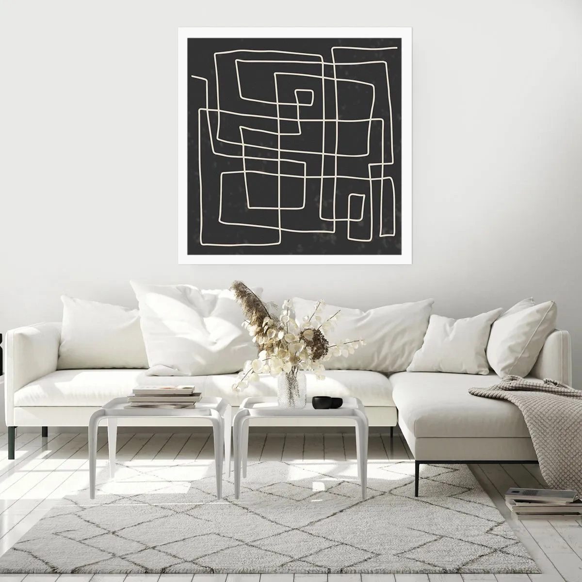 Plagát - Nie je to tak jednoduché - 60x60 cm
