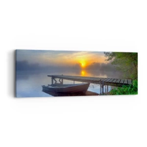 Obraz na plátne - Ako sa obyčajné mení na kúzelné - 90x30 cm