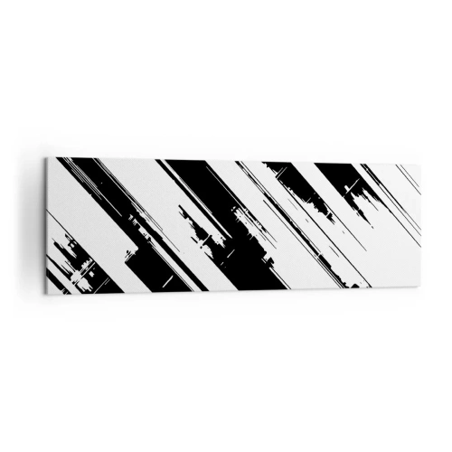 Obraz na plátne - Intenzívna a dynamická kompozícia - 160x50 cm