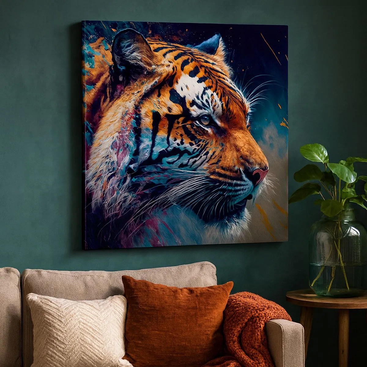 Obraz na plátne - Divoká krása - 30x30 cm