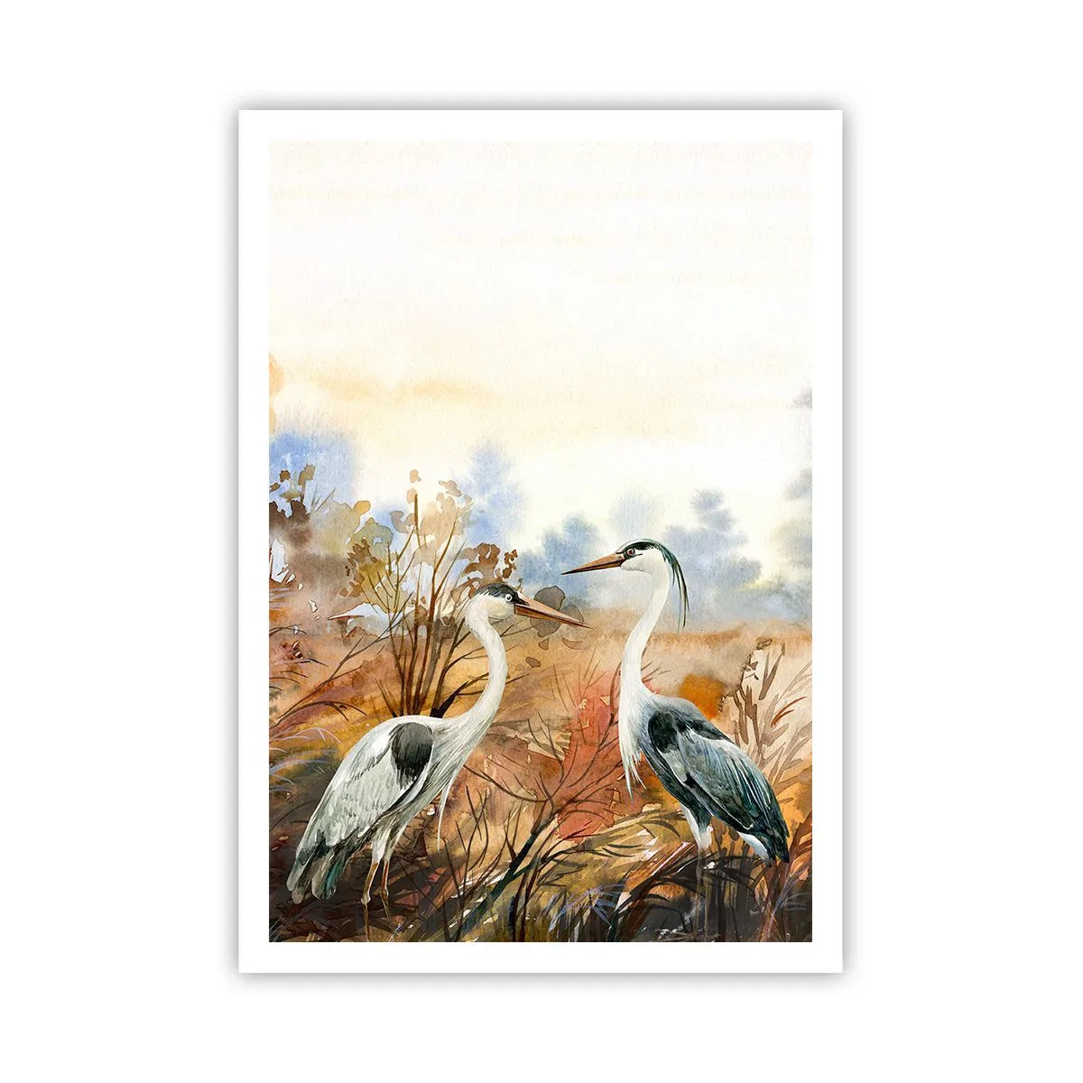 Plagát - Kam na jeseň? - 70x100 cm