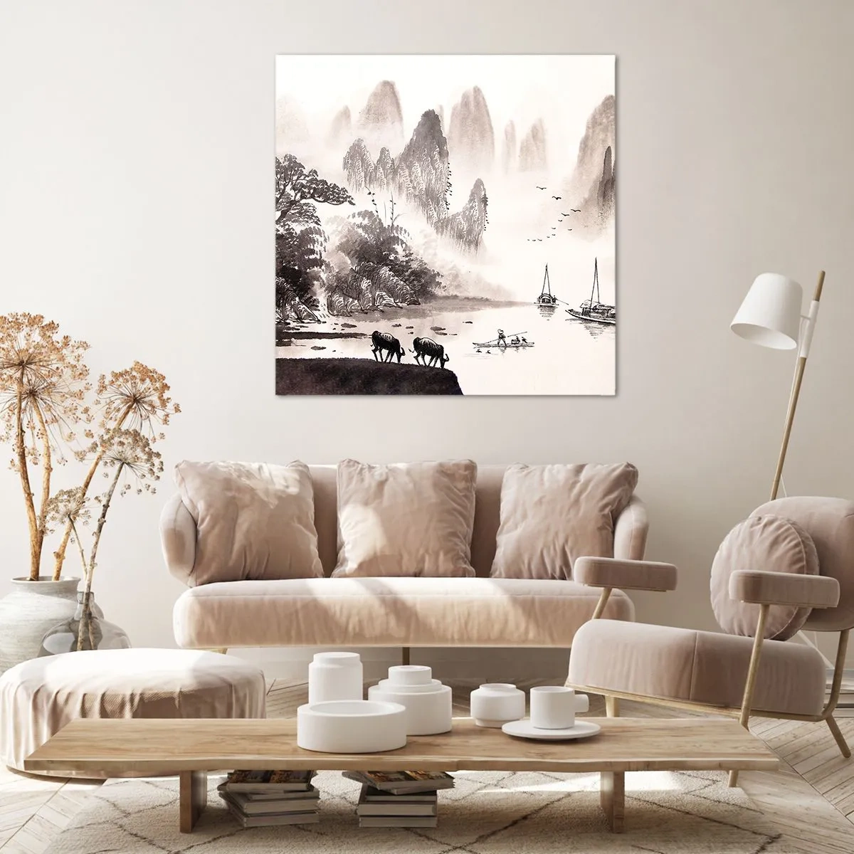 Obraz na plátne - Exotická všednosť Východu - 70x70 cm