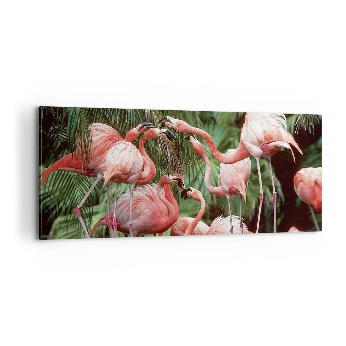 Obraz na plátne - Popoludňajšie klebety - 100x40 cm