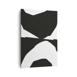 Obraz na plátne - Positive-negative - 70x100 cm