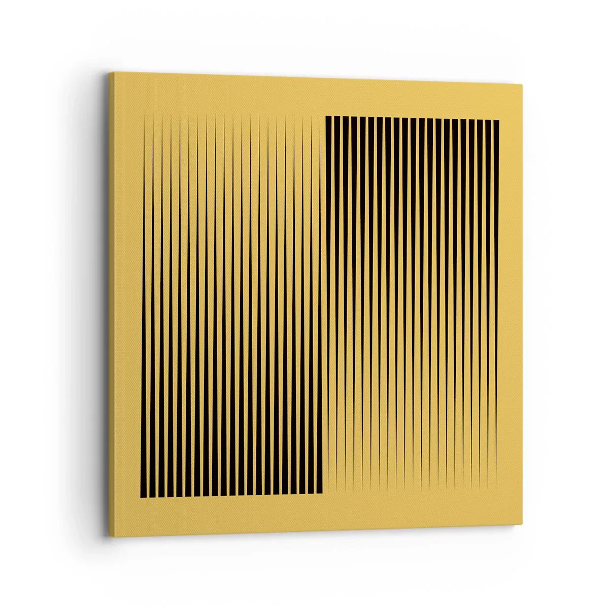 Obraz na plátne - Štvorec protikladov - 70x70 cm