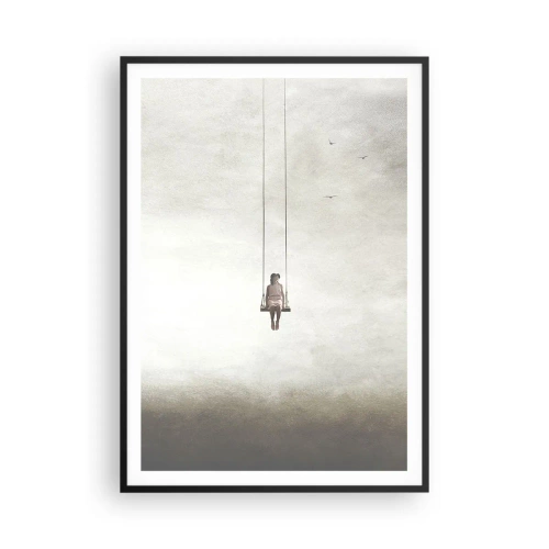 Plagát v čiernom ráme - Dieťa v nás - 70x100 cm