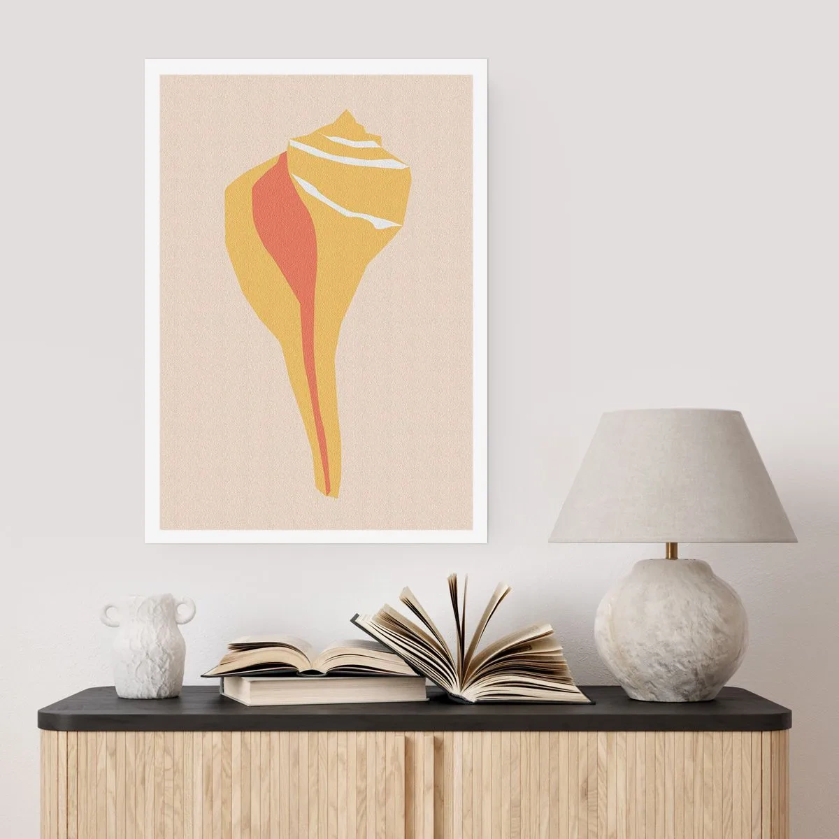 Plagát - Organická abstrakcia – rast - 40x50 cm