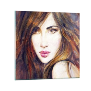 Obraz na skle - Centík za tvoje myšlienky - 70x70 cm