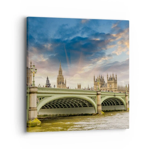 Obraz na plátne - Čas sa zastavil v Impériu - 40x40 cm