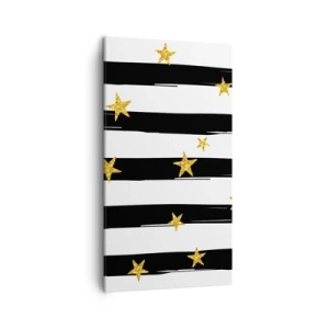 Obraz na plátne - Všetci sme sa narodili pod šťastnou hviezdou - 45x80 cm