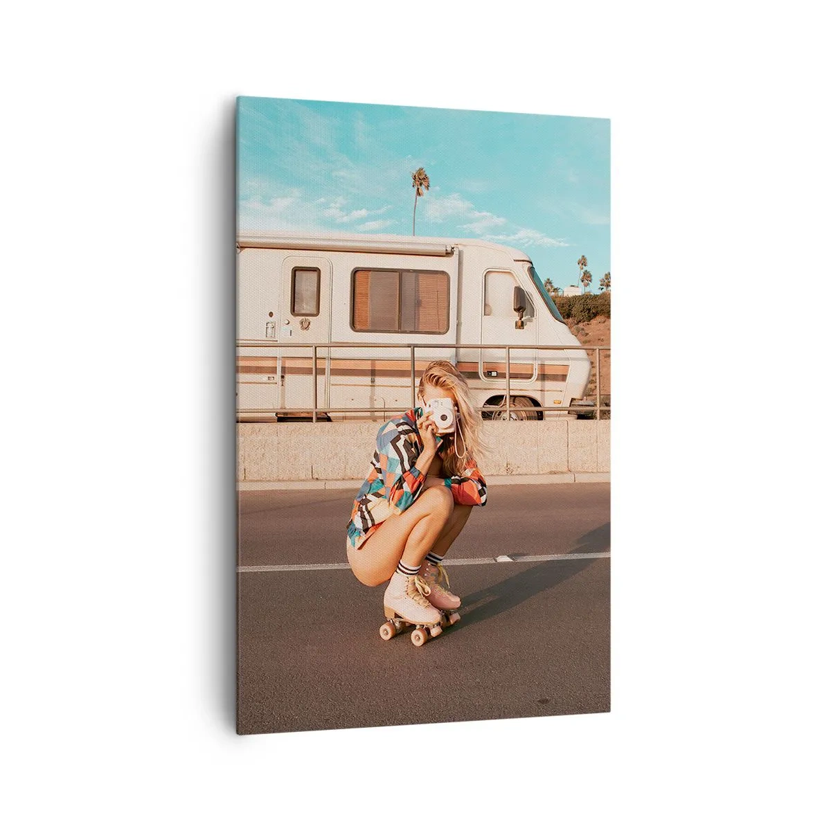 Obraz na plátne - Usmejte sa! - 80x120 cm