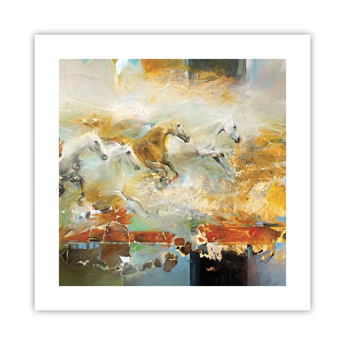 Plagát - Cvála svetlom - 40x40 cm