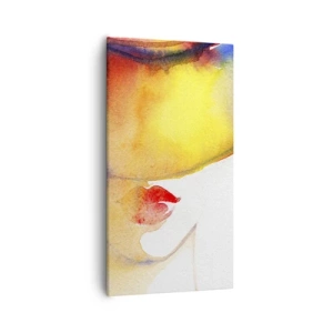 Obraz na plátne - Portrét dámy    - 55x100 cm