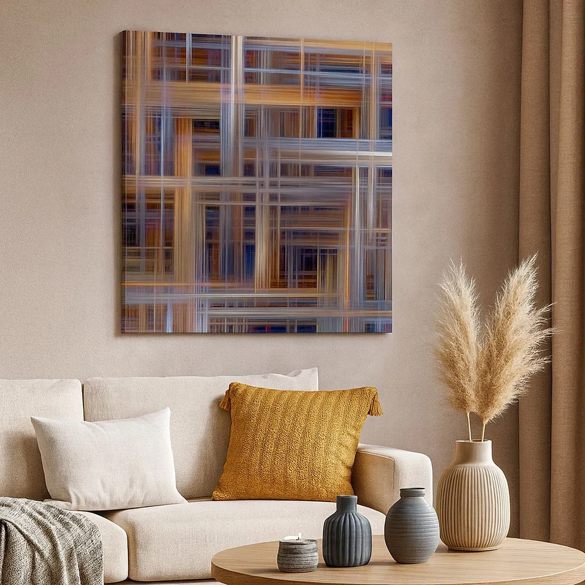 Obraz na plátne - Utkané zo svetla - 30x30 cm