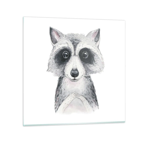 Obraz na skle - Chvíľa dojatia - 40x40 cm