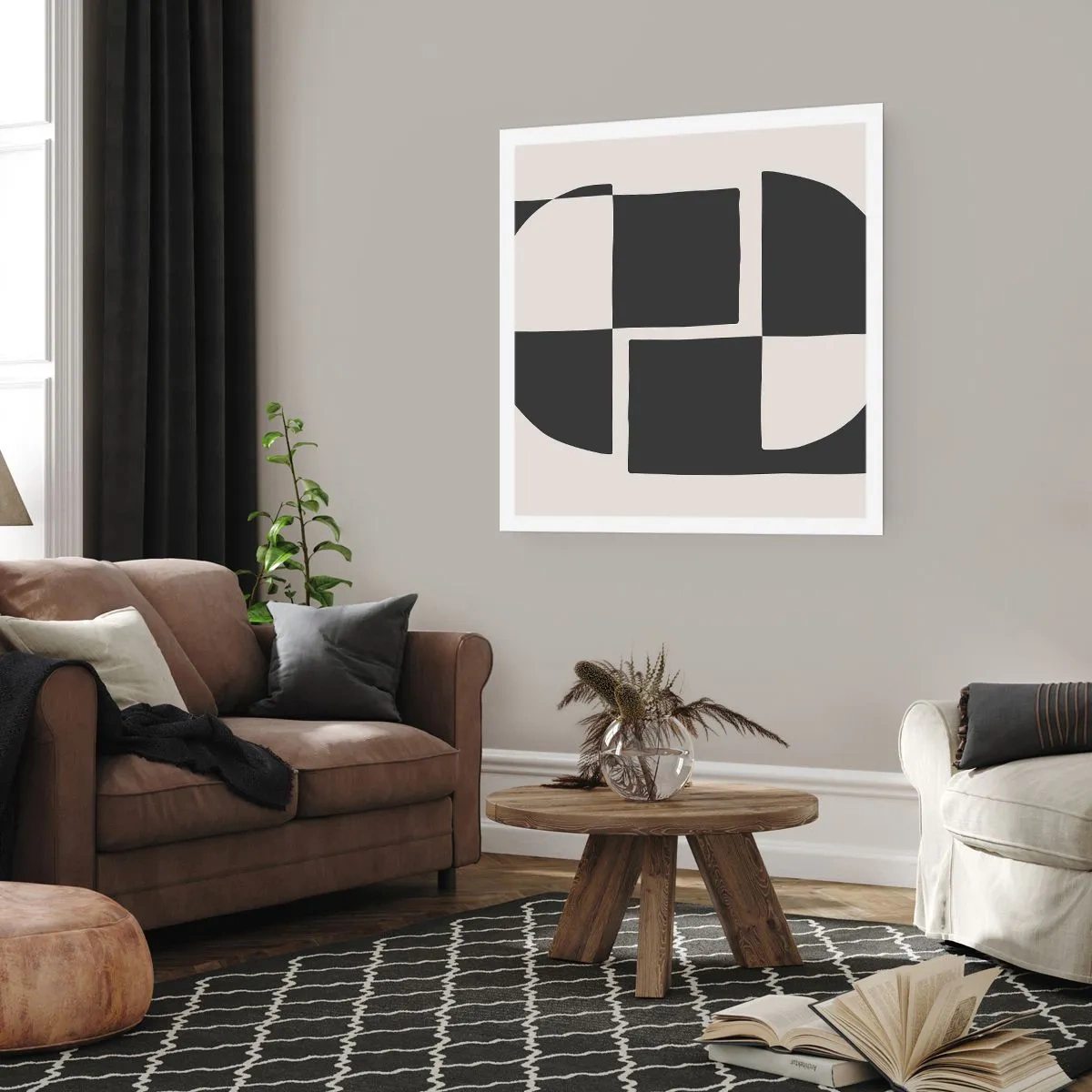 Plagát - Antitéza – syntéza - 60x60 cm