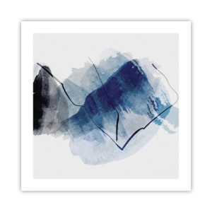 Plagát - Ľadová hora - 50x50 cm