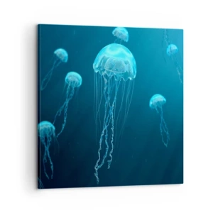 Obraz na plátne - Oceánsky tanec - 60x60 cm